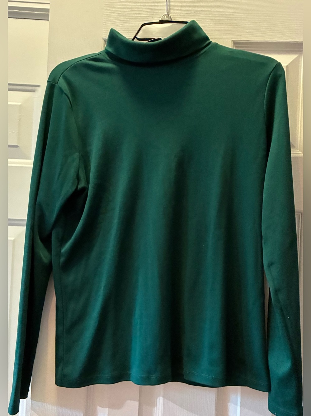 LLBean Turtle Neck T-shirt.  100% Cotton made in Peru.  Size medium. Very soft.